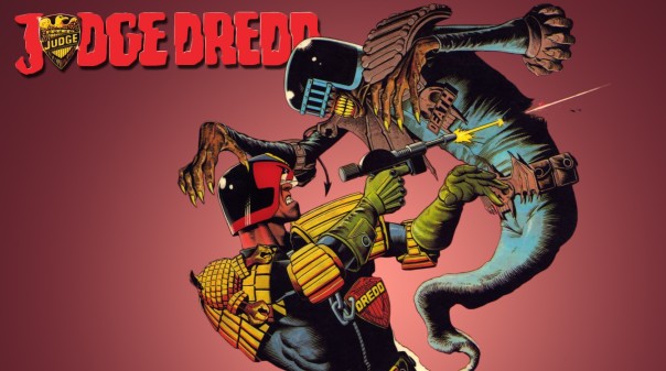 Judge Dredd vs his nemesis Judge Death
